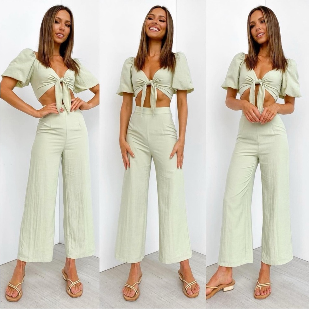 Petal and Pup Sakila Pants and Crop Set Size 6 NWT